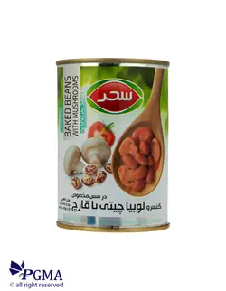 کنسرو لوبیا چیتی با قارچ (سحر)