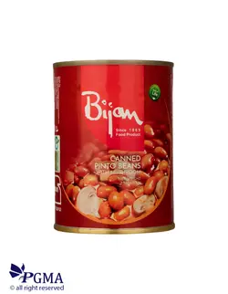 کنسرو لوبیا چیتی با قارچ (بیژن)