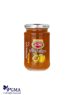 مربا زردآلو شیشه 310 گرمی(سحر)