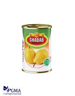 کمپوت گلابی قوطی (شاداب)
