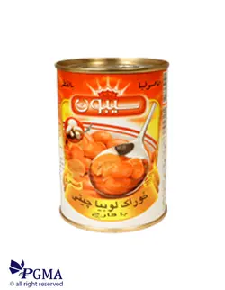 کنسرو لوبیا و قارچ (سیبون)