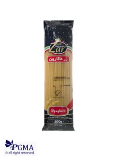 ماکارونی رشته ای 2/5 500 گرمی (زر ماکارون)