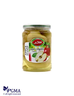 کمپوت سیب شیشه (سحر)