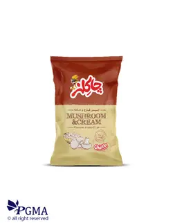 چیپس قارچ و خامه 50گرم (چاکلز)