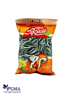 تخمه آفتابگردان ساده 100 گرمی(سنجابک)