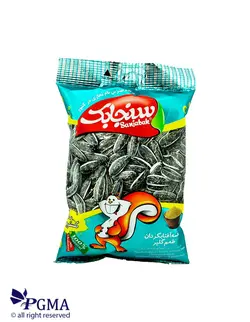 تخمه آفتابگردان با طعم گلپر100گرمی(سنجابک)