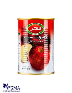 کمپوت سیب قوطی ایزی اپن 400 گرمی(سحر)