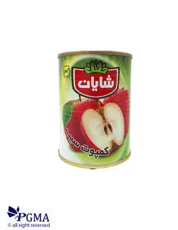 کمپوت سیب قوطی (شایان)