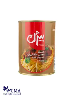 کنسرو مایع ماکارونی با سویا 380 گرمی (بیژن)