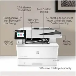 پرینتر استوک اچ پی مدل M428fdw ا HP Color LaserJet Pro M428fdw All-in-One Laser Stock Printer