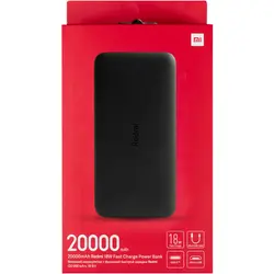 پاوربانک شیائومی ظرفیت 20000 میلی آمپر ساعت ا Xiaomi Redmi 20000mAh Power Bank= گلوبال