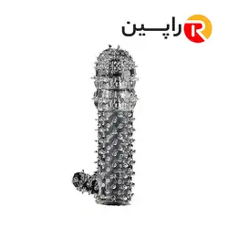 کاندوم ژله ای سیلیکونی خاردرشت قابل شستشو ( سفید معمولی )