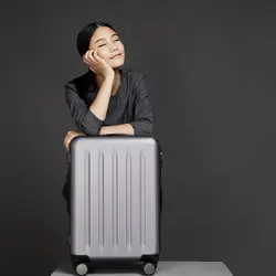 چمدان 90Points شیائومی سایز 20 اینچ مدل زیپ‌دار