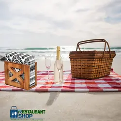 جای دستمال کاغذی رومیزی کد 26 جزء اکسسوری و تجهیزات رومیزی به حساب می آید.