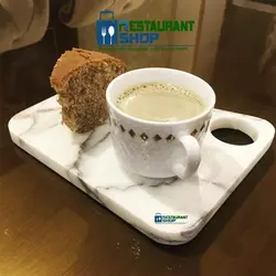 تخته سرو سنگی ظروف پذیرایی -هتل ها-رستوران شاپ-رستوران ها-کافی شاپ و ...
