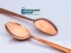 ست قاشق و چنگال مسی ظروف پذیرایی -هتل ها-رستوران شاپ-رستوران ها-کافی شاپ و ...