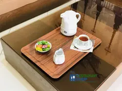 سینی لمینتی طرح چوب در ابعاد 44*32 ظروف پذیرایی -هتل ها-رستوران شاپ-رستوران ها-
