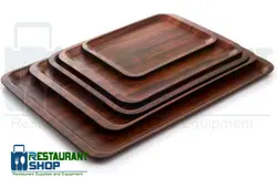 سینی لمینتی طرح چوب در ابعاد 44*32 ظروف پذیرایی -هتل ها-رستوران شاپ-رستوران ها-
