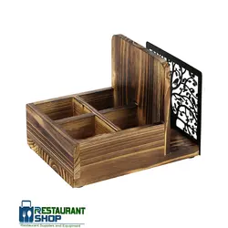 جای دستمال کاغذی رومیزی کد 29 جزء اکسسوری و تجهیزات رومیزی به حساب می آید.