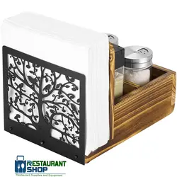 جای دستمال کاغذی رومیزی کد 29 جزء اکسسوری و تجهیزات رومیزی به حساب می آید.