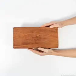 ظرف سرو چوبی SW36 مناسب برای سرو انوع کباب فینگر فود و غیره