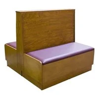 کاناپه دو طرفه فست فود M-0112 ظروف پذیرایی -هتلها-رستوران شاپ-رستورانها-کافی شاپ و ...