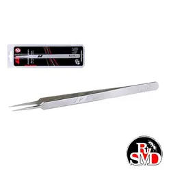 پنس آنتی استاتیک استیل بلند سرصاف AAA-14 - ریز قطعه