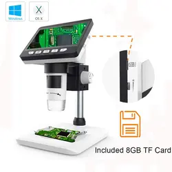 میکروسکوپ دیجیتالی با مانیتور مدل LCD INSKAM-307 - ریز قطعه