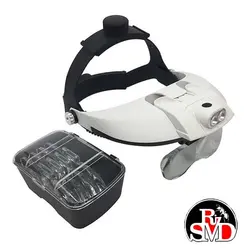 ذره بین هدبندی MG81001-H - ریز قطعه