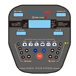 تردمیل حرفه ای خانگی پاورمکس مدل ADT-1800M