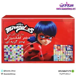بازی کارتی دختر کفشدوزکی و پسر گربه ای