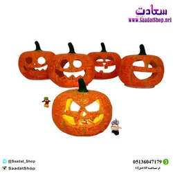 خرید و قیمت جاشمعی فانتزی طرح کدو حلوایی - فروشگاه سعادت - ارزان فروشی هنر ماست