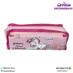 خرید و قیمت جامدادی دو زیپ دخترانه طرح پونی - فروشگاه سعادت - ارزان فروشی هنر ماست