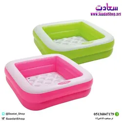خرید و قیمت استخر بادی مربع اینتکس - فروشگاه سعادت - ارزان فروشی هنر ماست