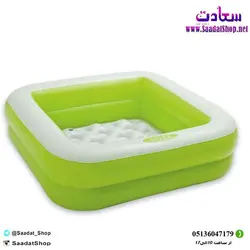 خرید و قیمت استخر بادی مربع اینتکس - فروشگاه سعادت - ارزان فروشی هنر ماست