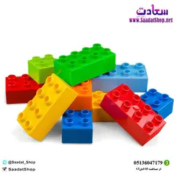 خرید و قیمت اسباب بازی لگو 208 تکه سطلی lily toy - فروشگاه سعادت