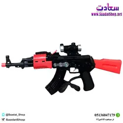 خرید و قیمت تفنگ اسباب بازی پسرانه موزیکال لرزشی - فروشگاه سعادت هنر ماست