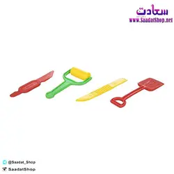 خرید و قیمت خمیربازی سطلی 10 رنگ توتو - فروشگاه سعادت - ارزان فروشی.هنر