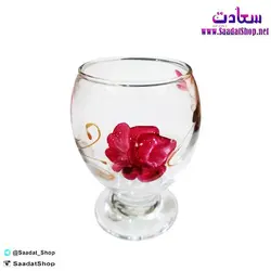 خرید و قیمت بستنی خوری بلور کاوه مدل لاله - فروشگاه سعادت - ارزان فروشی هنر ماست