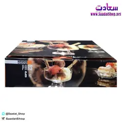 خرید و قیمت بستنی خوری بلور کاوه بسته 6عددی - فروشگاه سعادت - ارزان فروشی هنر ماست