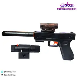 خرید و قیمت اسباب بازی تفنگ تیرژله ای و لیزری - فروشگاه سعادت - ارزان فروشی هنر ماست