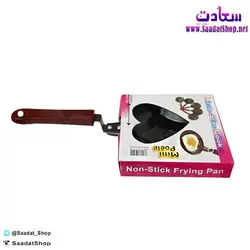 خرید و قیمت ماهیتابه تفلون طرح گل - فروشگاه سعادت - ارزان فروشی هنر ماست