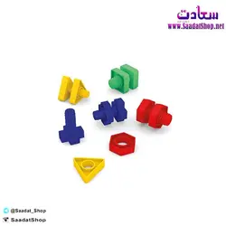 خرید و قیمت اسباب بازی پیچ و مهره - فروشگاه سعادت - ارزان فروشی هنر ماست