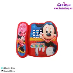 خرید و قیمت تلفن موزیکال طرح میکی موس - فروشگاه سعادت - ارزان فروشی هنر ماست
