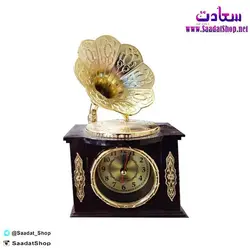 خرید و قیمت ساعت رومیزی مدل گرامافون - فروشگاه سعادت - ارزان فروشی هنر ماست