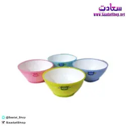 خرید و قیمت کاسه رنگی 4 عددی طرح سیب - فروشگاه سعادت - ارزان فروشی هنر ماست