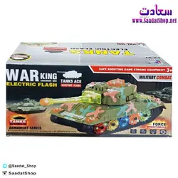 خرید و قیمت اسباب بازی تانک ارتشی موزیکال - فروشگاه سعادت - ارزان فروشی هنر ماست