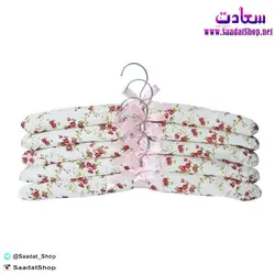 خرید و قیمت چوب لباسی 5 عددی گل دار - فروشگاه سعادت - ارزان فروشی هنر ماست