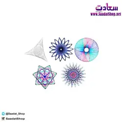 خرید و قیمت دوایر جادویی اقلیدس آبی - فروشگاه سعادت - ارزان فروشی هنر ماست