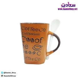 خرید و قیمت ماگ سرامیکی طرح کافی - فروشگاه سعادت - ارزان فروشی هنر ماست